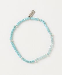 HYPNOTIZE（ヒプノタイズ）の「HYPNOTIZE／ヒプノタイズ/CUBE GEMSTONE BRC_SKY BLUE（ブレスレット）」