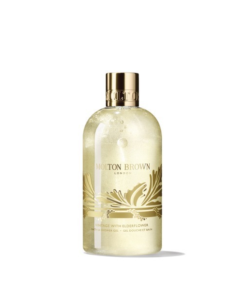 Molton Brown エルダーフラワー ボディソープ 300ml 数量限定】フェスティブヴィンテージ エルダーフラワー バス＆シャワー
