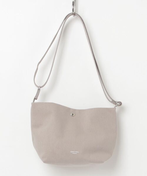 ORCIVAL(オーシバル)の「ORCIVAL/SHOULDER POUCH MEDIUM(ショルダーバッグ・レディース・グレー/ブラック・FREE)」の13枚目の写真