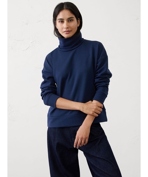 BANANA REPUBLIC FACTORY STORE オットマン タートルネック スウェット