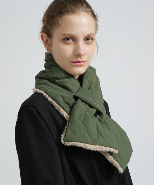 直営店限定》QUILTING FUR STOLE/キルティング ファー ストール