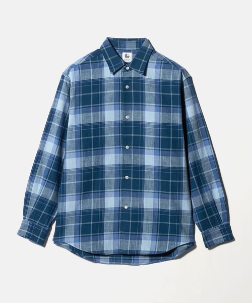 BEAUTY&YOUTH UNITED ARROWS(ビューティーアンドユースユナイテッドアローズ)の「<one BEAUTY&YOUTH>OLD/C ワッシャー シャツ FORM型(シャツ/ブラウス・メンズ・コバルトブルー・M/L/S/XL)」の7枚目の写真