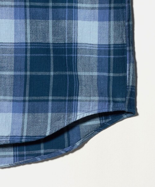 BEAUTY&YOUTH UNITED ARROWS(ビューティーアンドユースユナイテッドアローズ)の「<one BEAUTY&YOUTH>OLD/C ワッシャー シャツ FORM型(シャツ/ブラウス・メンズ・コバルトブルー・M/L/S/XL)」の11枚目の写真