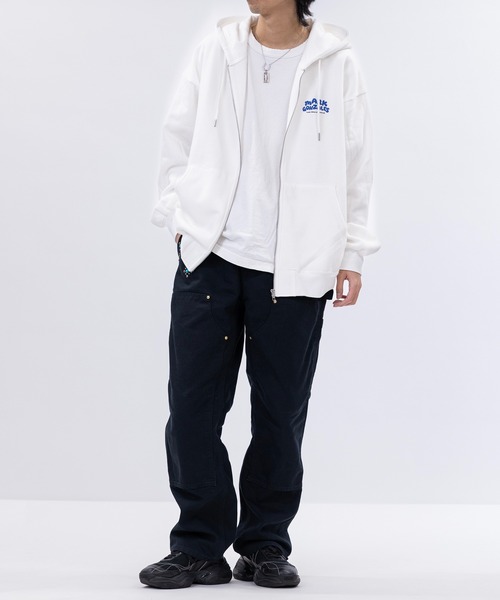 Mark Gonzales(マーク・ゴンザレス)の「【ba】JOHN'S CLOSET別注 〔MARK GONZALES ARTWORK COLLECTION / マーク ゴンザレス〕アソートアート フルジップパーカー(パーカー・メンズ・ホワイト系1/ホワイト系2/ブラック系2/ライトグレー系1/ブラック系1/ライトグレー系2・MEDIUM/LARGE)」の10枚目の写真