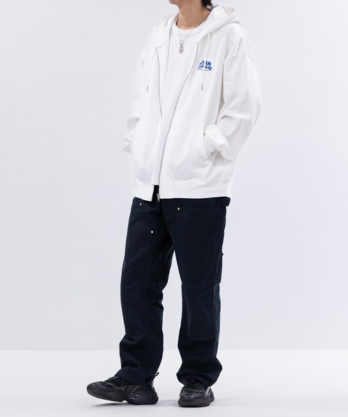 Mark Gonzales(マーク・ゴンザレス)の「【ba】JOHN'S CLOSET別注 〔MARK GONZALES ARTWORK COLLECTION / マーク ゴンザレス〕アソートアート フルジップパーカー(パーカー・メンズ・ホワイト系1/ホワイト系2/ブラック系2/ライトグレー系1/ブラック系1/ライトグレー系2・MEDIUM/LARGE)」の11枚目の写真
