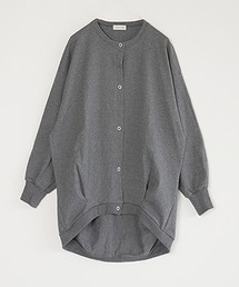 ペンネ天竺背中タックカーディガン