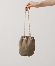 AULENTTI | スエードチェーンミニポシェット(ショルダーバッグ)