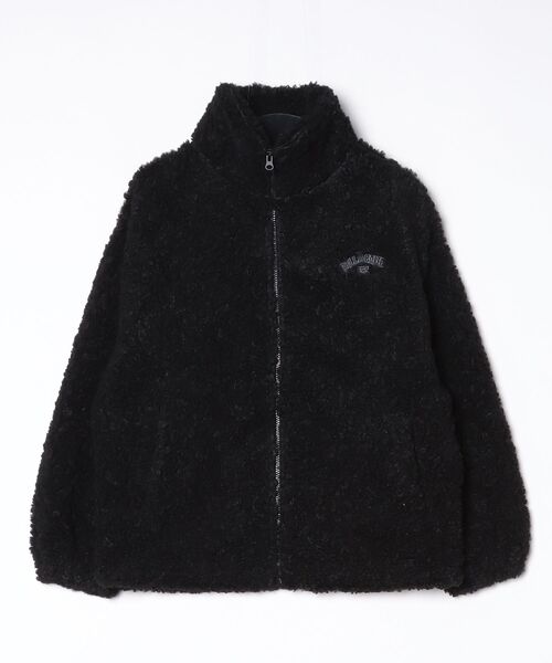 BILLABONG(ビラボン)の「ビラボン BILLABONG FUR BOA STAND LIGHT JACKET サーフ ジャケット(ブルゾン・レディース・オフホワイト/ブラック・M/L)」の2枚目の写真