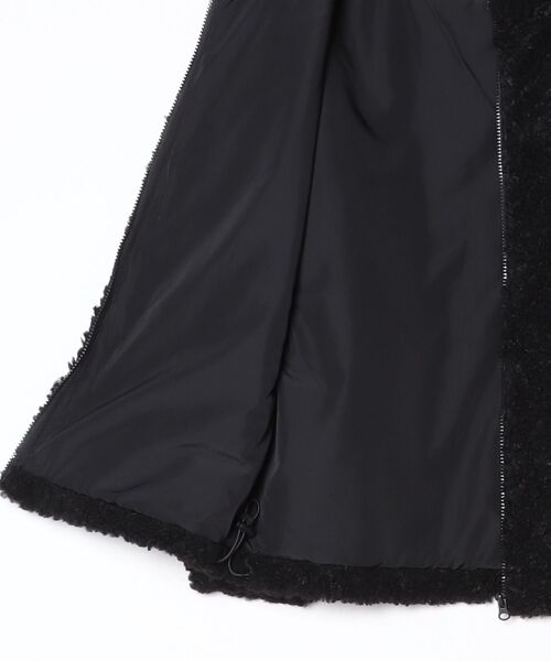 BILLABONG(ビラボン)の「ビラボン BILLABONG FUR BOA STAND LIGHT JACKET サーフ ジャケット(ブルゾン・レディース・オフホワイト/ブラック・M/L)」の4枚目の写真