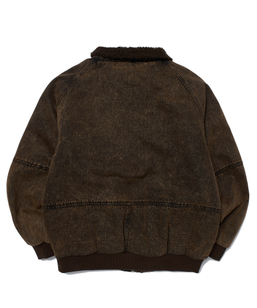WKNDRS(ウィーキャンドース)の「DENIM SHERPA JK (BROWN)(その他アウター・レディース・その他・MEDIUM/LARGE/X-LARGE)」の2枚目の写真