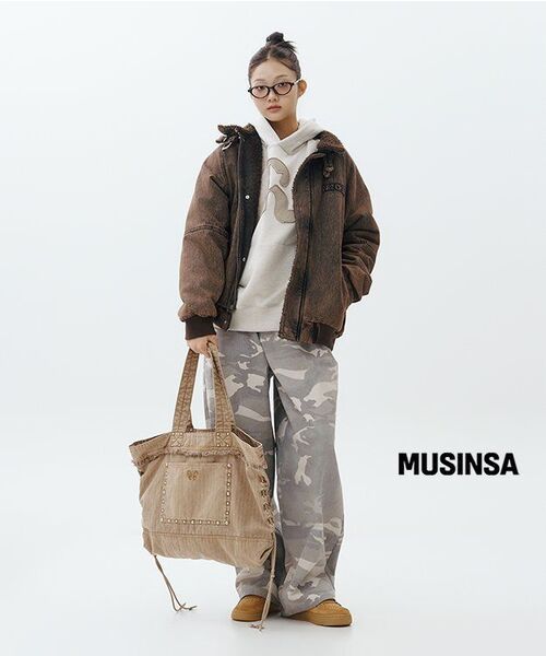 WKNDRS(ウィーキャンドース)の「DENIM SHERPA JK (BROWN)(その他アウター・レディース・その他・MEDIUM/LARGE/X-LARGE)」の11枚目の写真