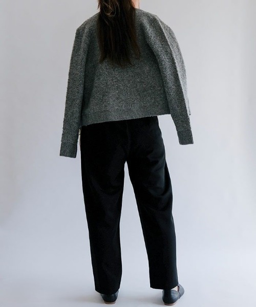 aquagarage(アクアガレージ)の「ヘリンボーンコクーンパンツ(その他パンツ・レディース・グレー/ブラック・M/L/LL)」の15枚目の写真