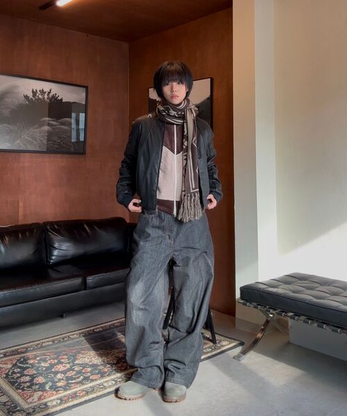 AAKAM（アーカム）の「Piping Leather Blouson (Black)（ライダースジャケット・レディース・その他・1/2）」の15枚目の写真