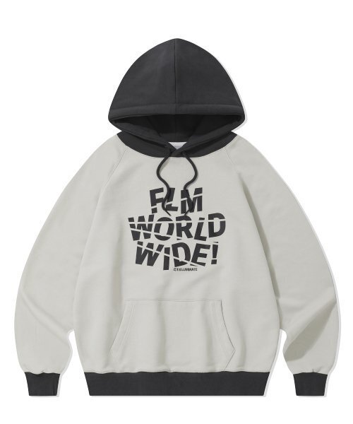 F.ILLUMINATE(フィルミネイト)の「ワールドワイドラグランフードパーカー-グレー(パーカー・レディース・その他・SMALL/MEDIUM/LARGE)」の1枚目の写真