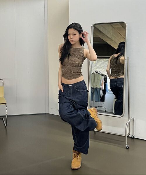 Midnight Move(ミッドナイトムーブ)の「pk pants (blue)(デニムパンツ・レディース・その他・SMALL/MEDIUM)」の9枚目の写真