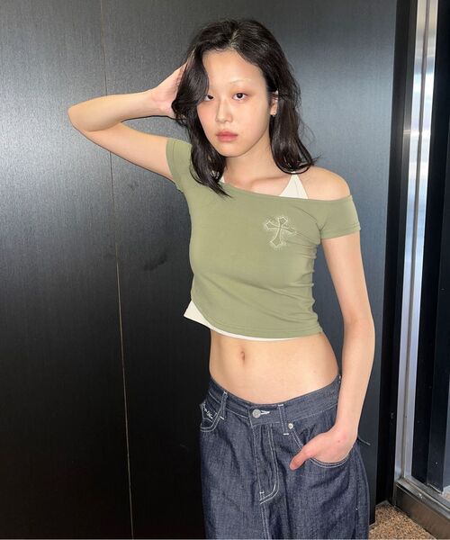 Midnight Move(ミッドナイトムーブ)の「pk pants (blue)(デニムパンツ・レディース・その他・SMALL/MEDIUM)」の12枚目の写真