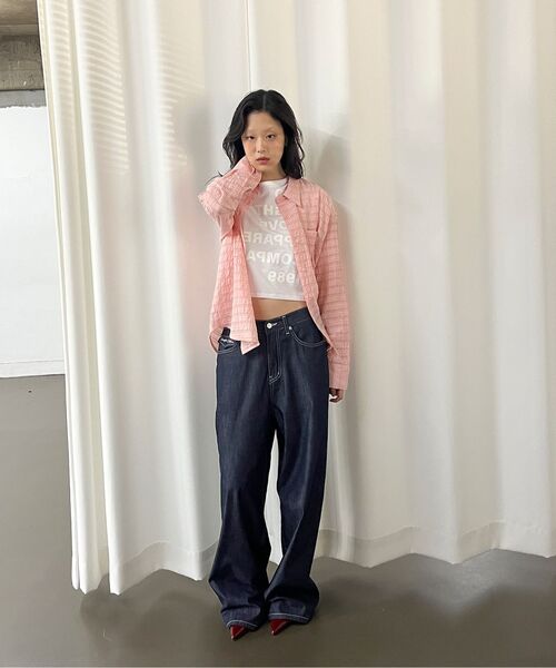 Midnight Move(ミッドナイトムーブ)の「pk pants (blue)(デニムパンツ・レディース・その他・SMALL/MEDIUM)」の13枚目の写真