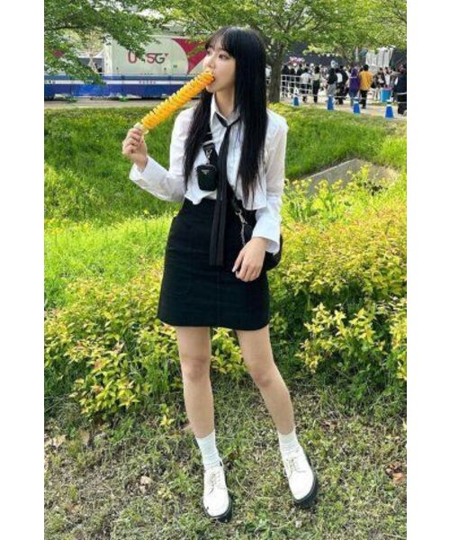 SALT AND CHOCOLATE（ソルトアンドチョコレート）の「SAC アウトポケットスカート ブラック 4W231Z001（スカート・レディース・その他・SMALL/MEDIUM/X-SMALL）」の2枚目の写真