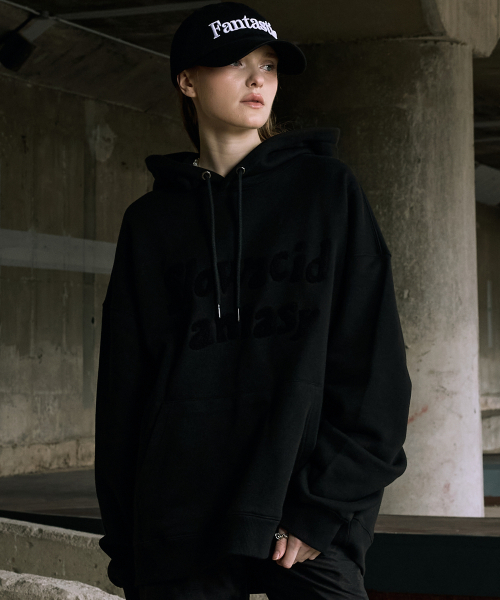 SLOWACID（スローアシッド）の「アンデルキム x スロウエシッド ファンタジーブークルフードパーカー [ブラック]（パーカー・レディース・その他・LARGE/MEDIUM/SMALL）」の3枚目の写真