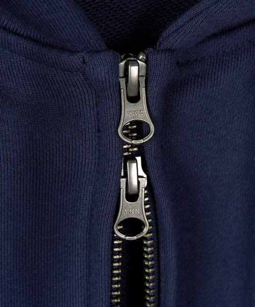 TOFFEE（トフィー）の「2WAYスウェットフード集業（NAVY）（パーカー・メンズ・その他・SMALL/MEDIUM/LARGE/X-LARGE）」の6枚目の写真