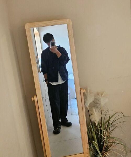 TOFFEE（トフィー）の「2WAYスウェットフード集業（NAVY）（パーカー・メンズ・その他・SMALL/MEDIUM/LARGE/X-LARGE）」の9枚目の写真