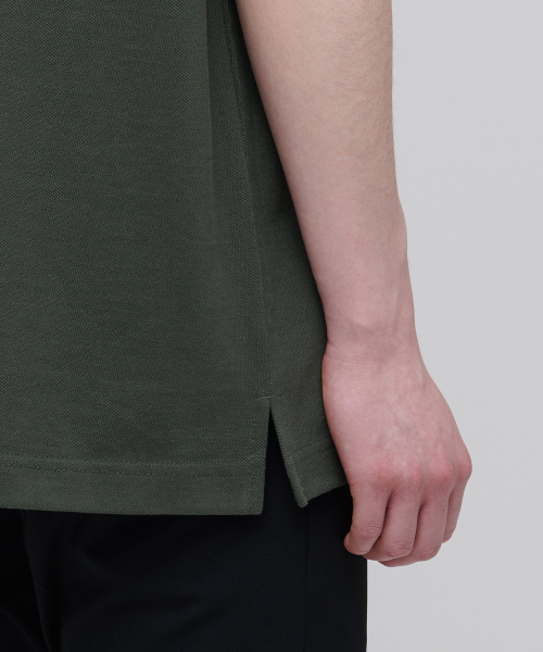 MUSINSA STANDARD(ムシンサスタンダード)の「リラックスフィットピケポロシャツ【カーキ】(ポロシャツ・メンズ・その他・XX-LARGE/SMALL/MEDIUM/LARGE/X-LARGE)」の6枚目の写真