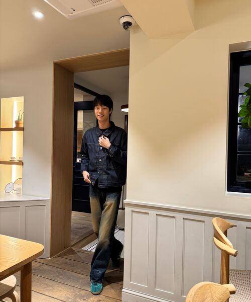 XERO（ゼロ）の「ウォッシュドクロップジャケット [インディゴ]（デニムジャケット・レディース・その他・LARGE/MEDIUM）」の5枚目の写真