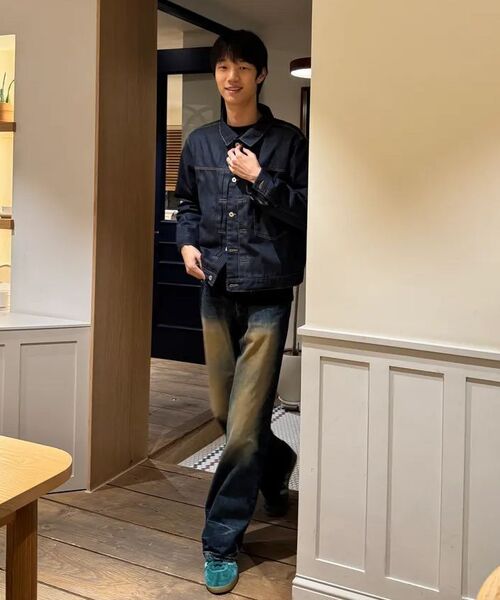 XERO（ゼロ）の「ウォッシュドクロップジャケット [インディゴ]（デニムジャケット・レディース・その他・LARGE/MEDIUM）」の6枚目の写真