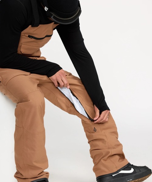 VOLCOM(ボルコム)の「VOLCOM ROAN BIB OVERALL/ボルコムスキースノーボードウェア(ビブパンツ)(その他パンツ・メンズ・ブラック/グレー/アーミー/グレー系その他/ブラウン系その他・MEDIUM/LARGE)」の19枚目の写真