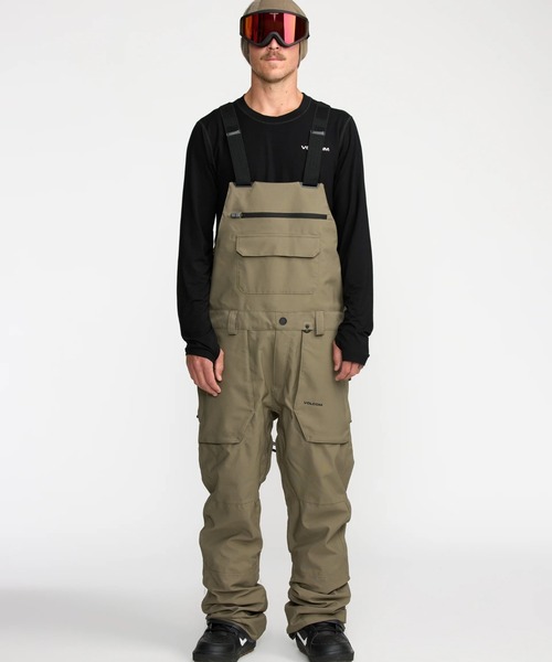VOLCOM(ボルコム)の「VOLCOM ROAN BIB OVERALL/ボルコムスキースノーボードウェア(ビブパンツ)(その他パンツ・メンズ・ブラック/グレー/アーミー/グレー系その他/ブラウン系その他・MEDIUM/LARGE)」の17枚目の写真