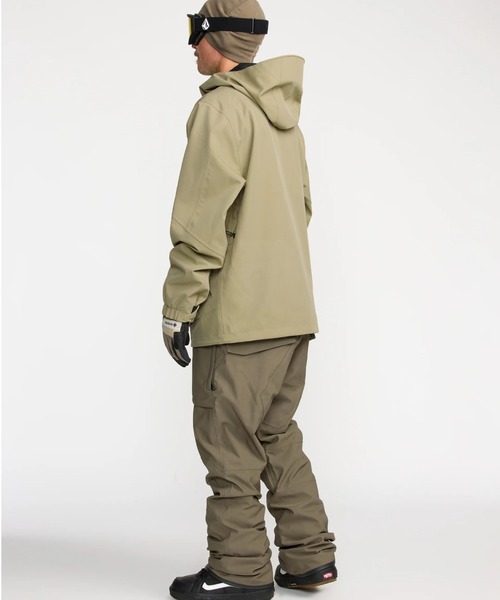 VOLCOM(ボルコム)の「VOLCOM ROAN BIB OVERALL/ボルコムスキースノーボードウェア(ビブパンツ)(その他パンツ・メンズ・ブラック/グレー/アーミー/グレー系その他/ブラウン系その他・MEDIUM/LARGE)」の13枚目の写真