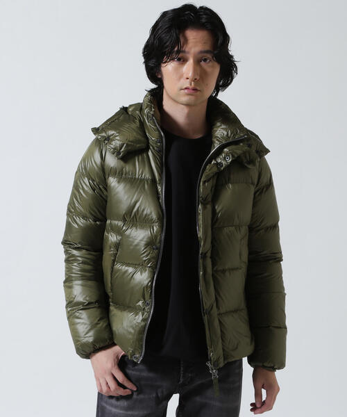 DUVETICA（デュベティカ）の「DUVETICA/デュベティカ/BALYON/バリオン（ダウンジャケット/コート・メンズ・オリーブ系/ブラック・46/44/48/50）」の2枚目の写真