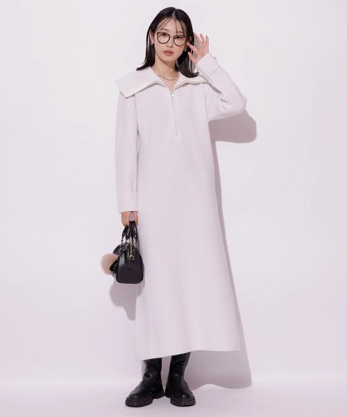 Mystrada レディーニットワンピース マイストラーダ ニットワンピース レディーニットワンピース