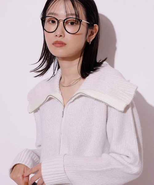 ハーフジップニットワンピース（ワンピース）｜Mystrada（マイ