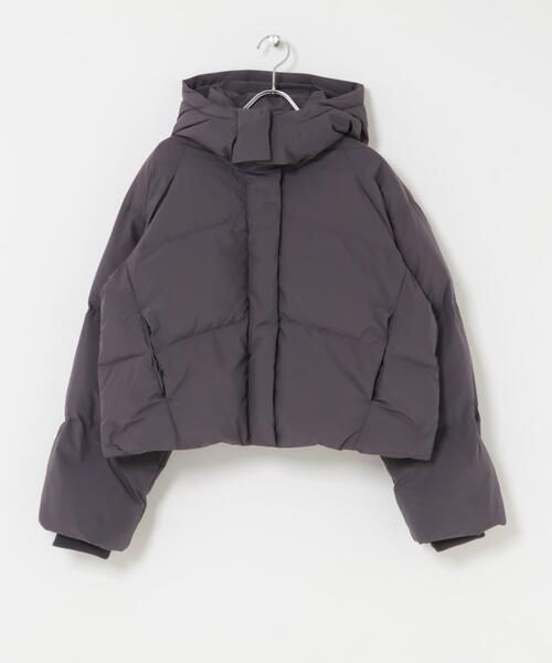 セール】フーデット2wayショートダウン（ダウンジャケット/コート