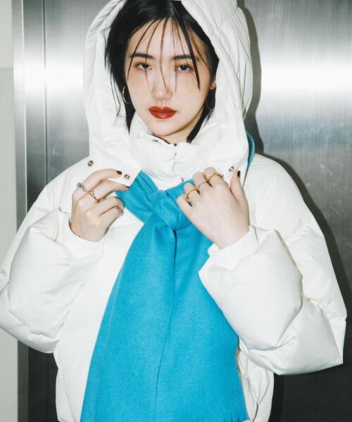 セール】フーデット2wayショートダウン（ダウンジャケット/コート