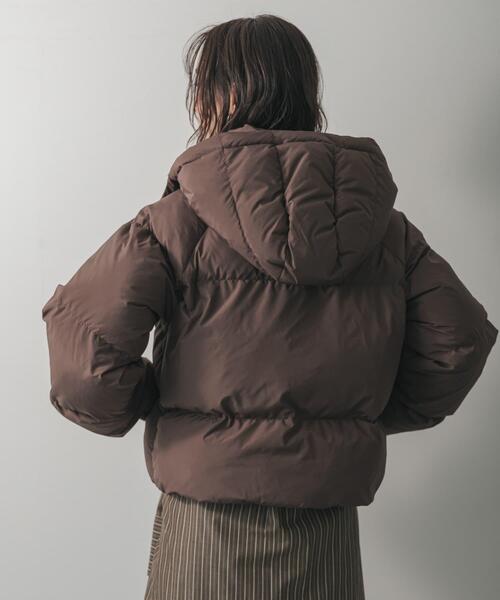 セール】フーデット2wayショートダウン（ダウンジャケット/コート
