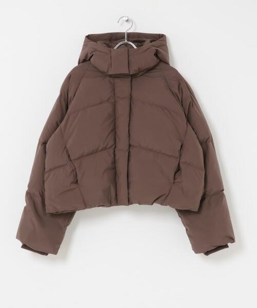 セール】フーデット2wayショートダウン（ダウンジャケット/コート