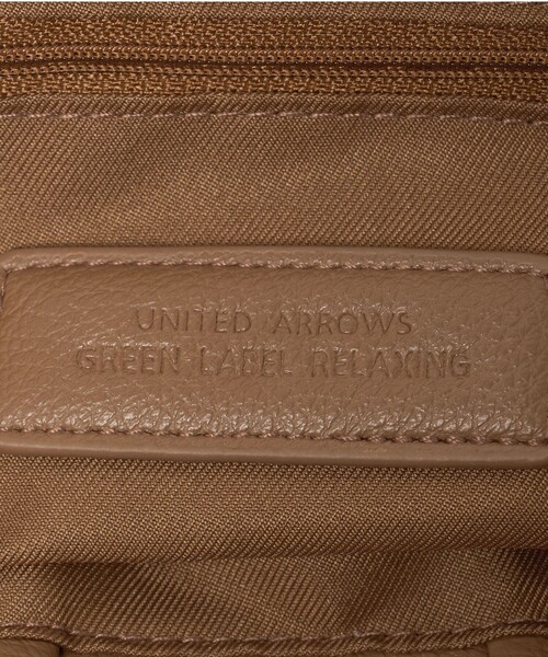 green label relaxing（グリーンレーベルリラクシング）の「タック トートバッグ（トートバッグ・レディース・オフホワイト/ブラウン系/ブラック・FREE）」の20枚目の写真