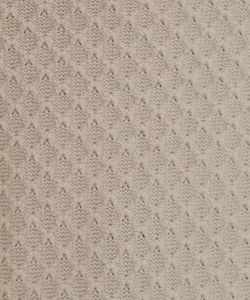 DRESKIP(ドレスキップ)の「【洗濯機可/毛玉レス】配色がアクセント ダイヤ柄ゆるニット(ニット/セーター・レディース・サンドベージュ/ブルー系その他/ダークブラウン/ワインレッド/ブラック・01/02/03/04)」の21枚目の写真