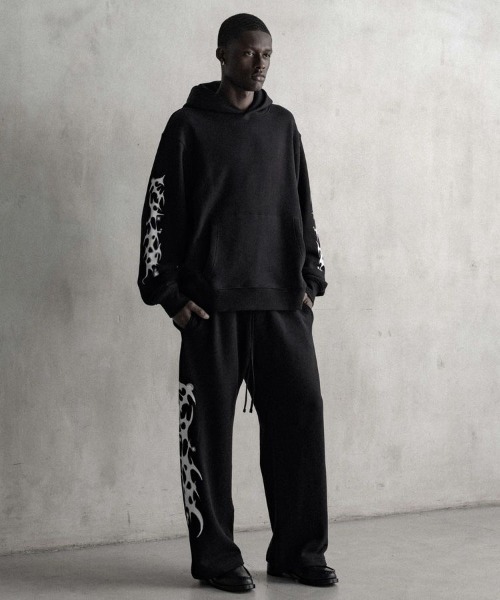 STAMPD（スタンプド）の「【STAMPD】S.DAIMON HOODIE 01 / ブラック [SLA-M4102HD]（パーカー・メンズ・ブラック・M/L）」の6枚目の写真