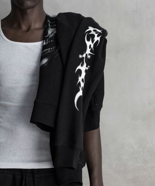 セール】【STAMPD】S.DAIMON HOODIE 01 / ブラック [SLA-M4102HD