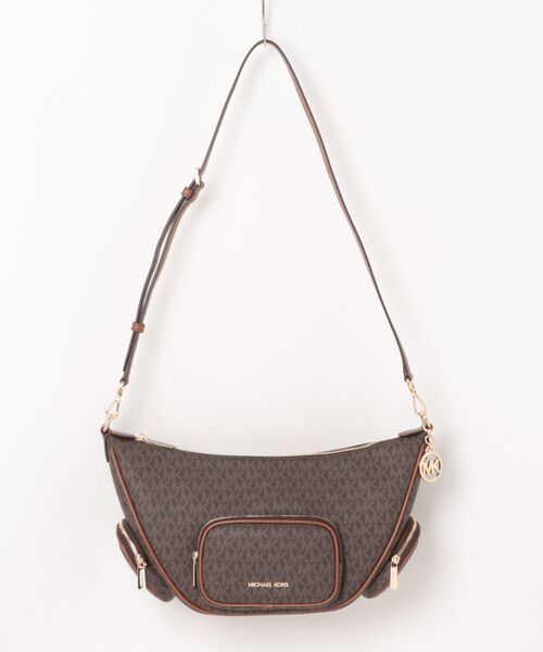 MICHAEL KORS(マイケルコース)の「MERRITT MD CONV PKT SHLDR ショルダーバッグ(ショルダーバッグ・レディース・ブラウン・FREE)」の1枚目の写真