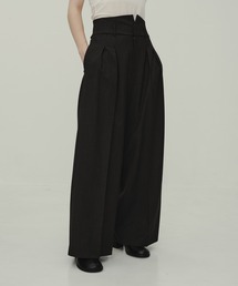 CITY TOKYO | High Waist Trousers/ハイウエストトラウザー/ワイドパンツ(その他パンツ)