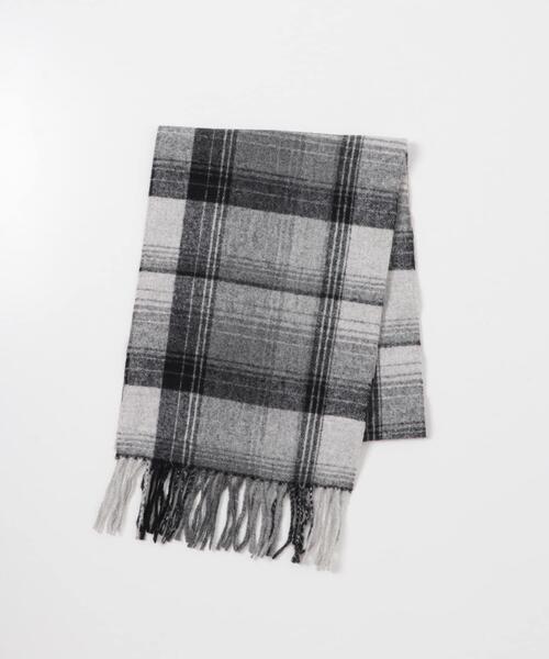 SENSE OF PLACE by URBAN RESEARCH（センスオブプレイスバイアーバンリサーチ）の「チェックフリンジストール（マフラー・レディース・その他1/その他2/その他3・ONE）」の21枚目の写真