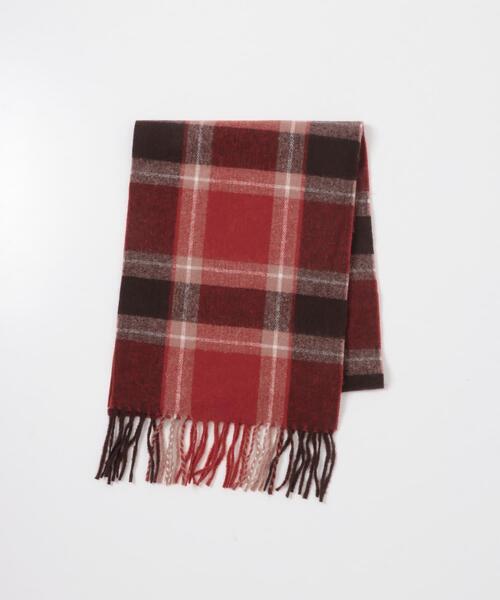 SENSE OF PLACE by URBAN RESEARCH（センスオブプレイスバイアーバンリサーチ）の「チェックフリンジストール（マフラー・レディース・その他1/その他2/その他3・ONE）」の5枚目の写真