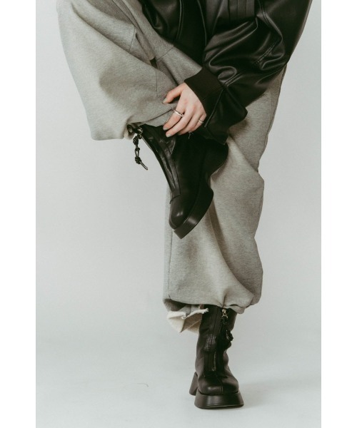 front zip platform boots（ブーツ）｜Knuth Marf（クヌースマーフ）の