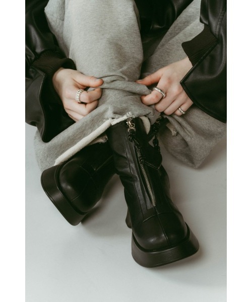 front zip platform boots（ブーツ）｜Knuth Marf（クヌースマーフ）の