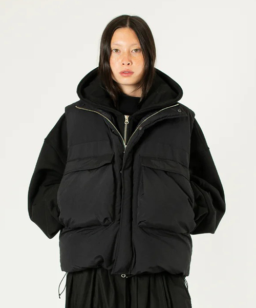 Estudio Niksen / エストゥディオ・ニクセン Down Puffer Vest（ダウン