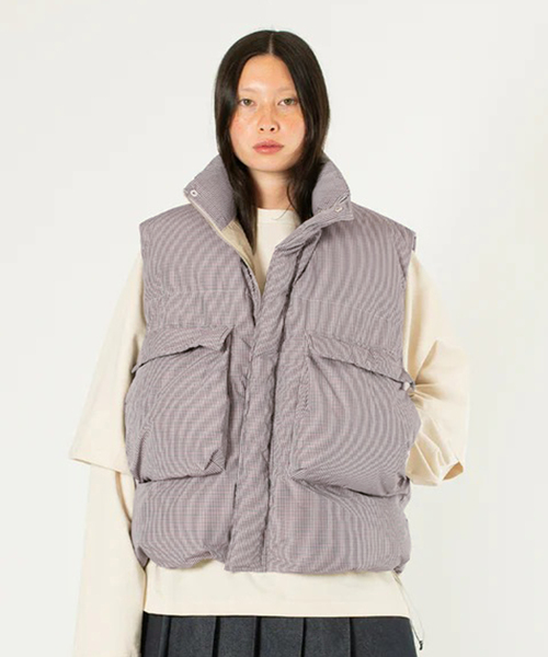 ジャケット・アウター YuyuuCOCOON COAT PADDING VEST Estudio Niksen / エストゥディオ・ニクセン Down Puffer Vest（ダウン